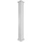 Ekena Millwork Craftsman Classic Square Non-Tapered Riviera Fretwork Column w/ Tuscan Capital & Tuscan Base CC0809ENRIVTUTU - alternate 1